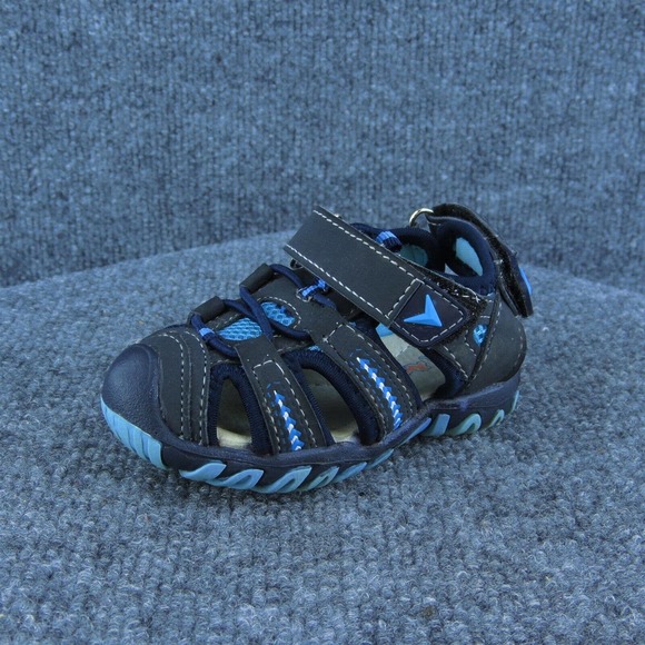 Apakowa Boys‎ Fisherman Shoes Blue Synthetic Hook & Loop Size T 21 Medium - Picture 1 of 6